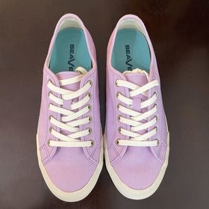 SeaVees Women’s Monterey Sneakers - Purple Canvas